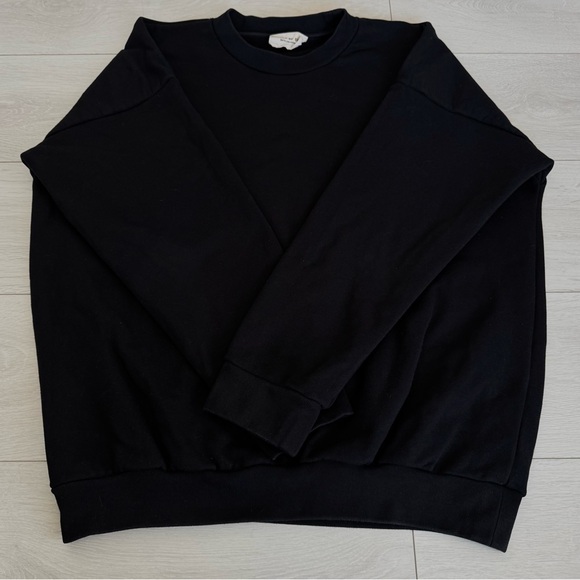 Fear of God Essentials Crewneck Sweatshirt Black Men’s Heavy Gage - Picture 3 of 11